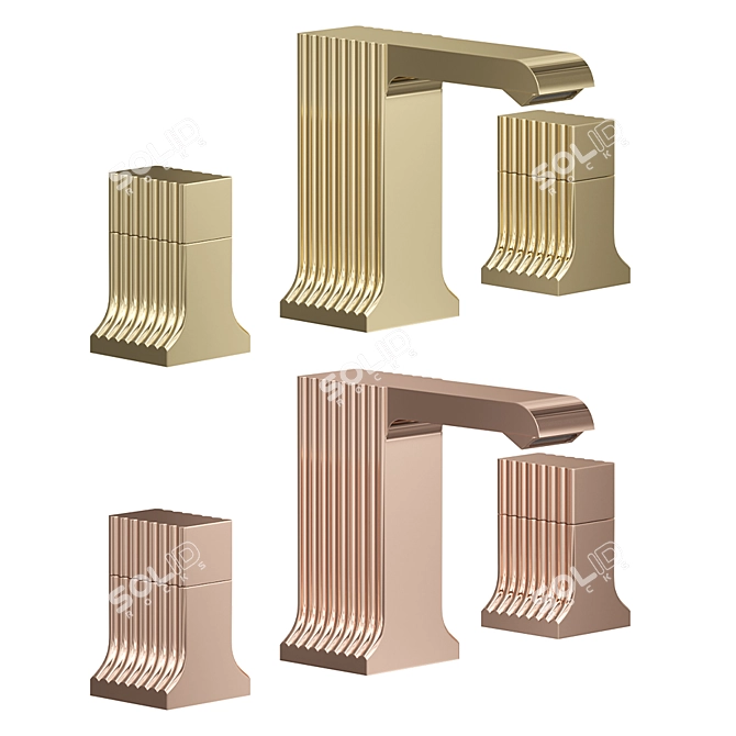 Stella Casanova Washbasin Mixer 3D model image 3