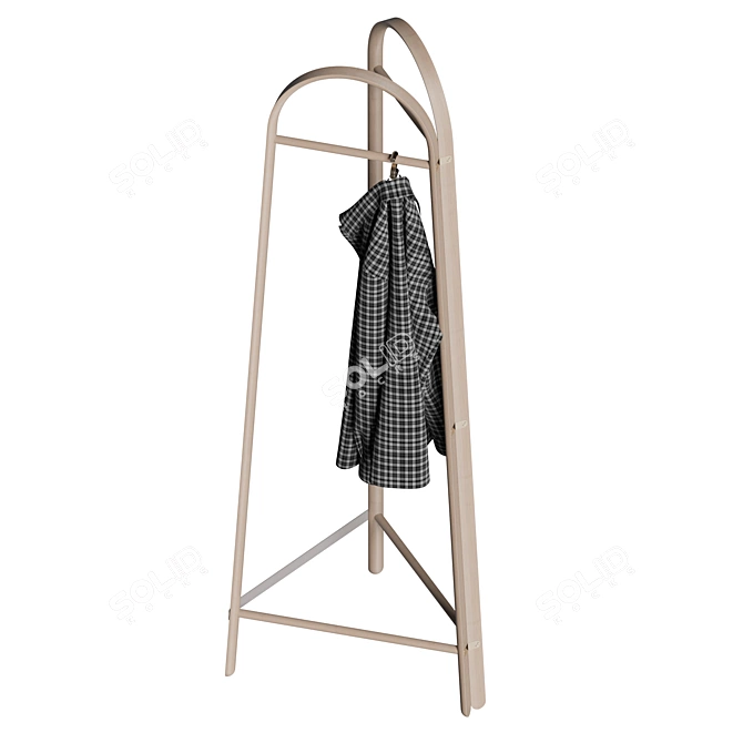 Scagerak Coat Stand - Sleek and Functional 3D model image 2