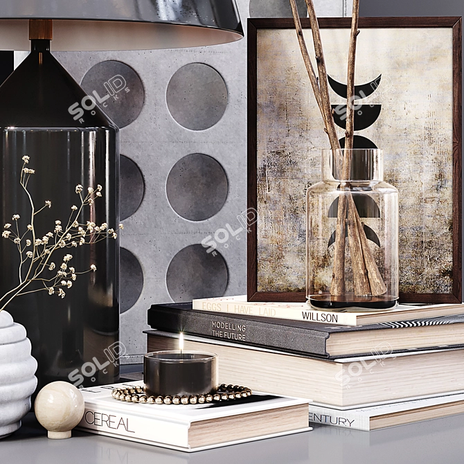 Elegant Decor Set: Detailed & High Quality 3D model image 5