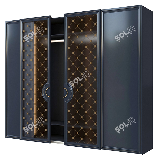 PS10 Cinetto Sliding Wardrobe 3D model image 1