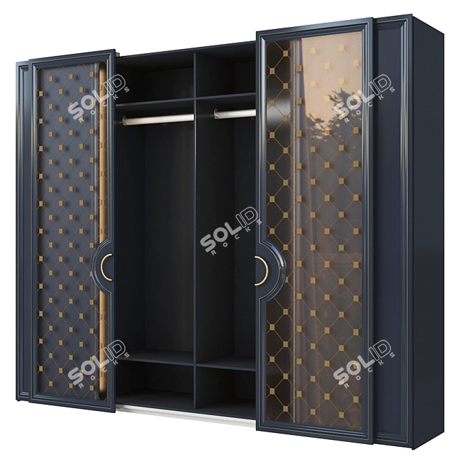 PS10 Cinetto Sliding Wardrobe 3D model image 2