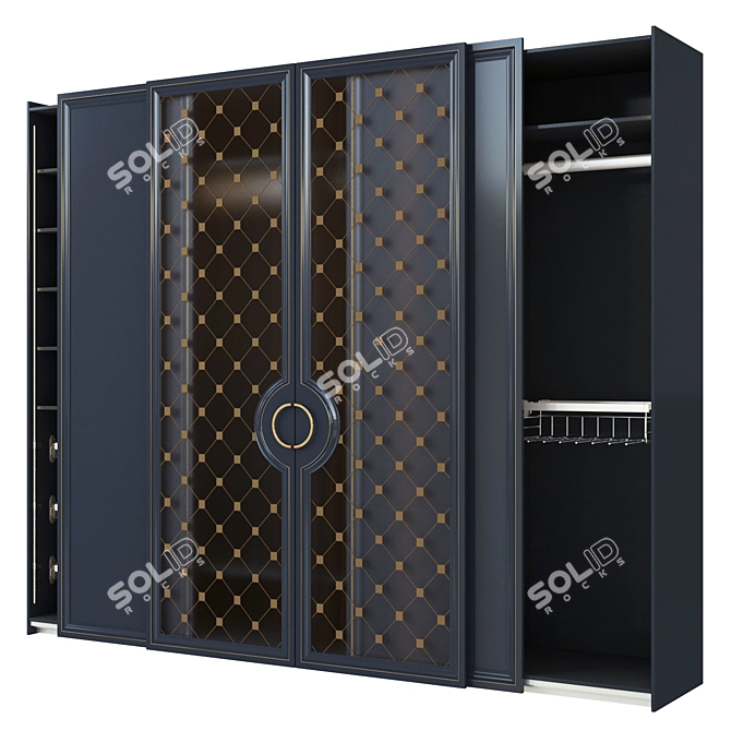 PS10 Cinetto Sliding Wardrobe 3D model image 3