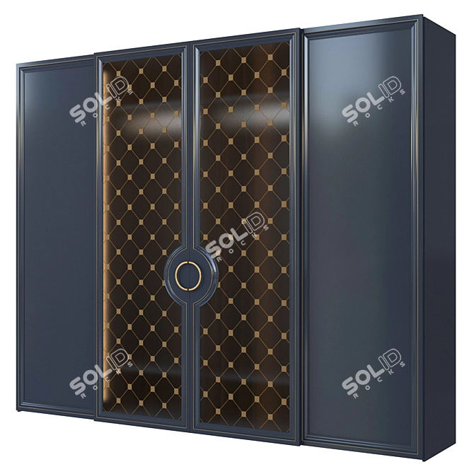 PS10 Cinetto Sliding Wardrobe 3D model image 4