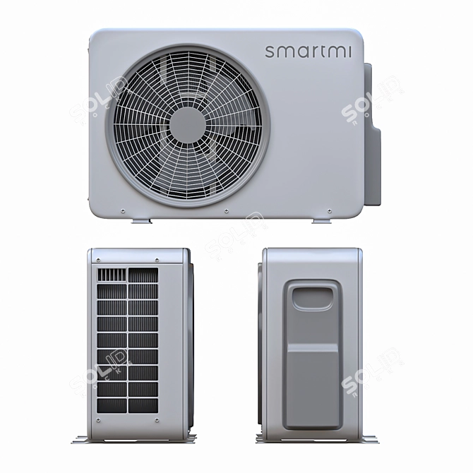 Smartmi Outside Air Conditioning 3D model image 1