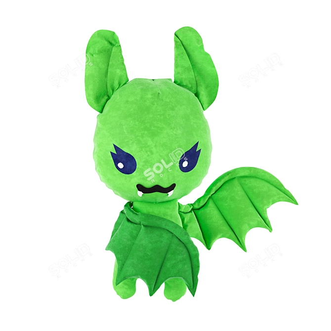 Color-changing Plush Bat Set (4pcs) 3D model image 4