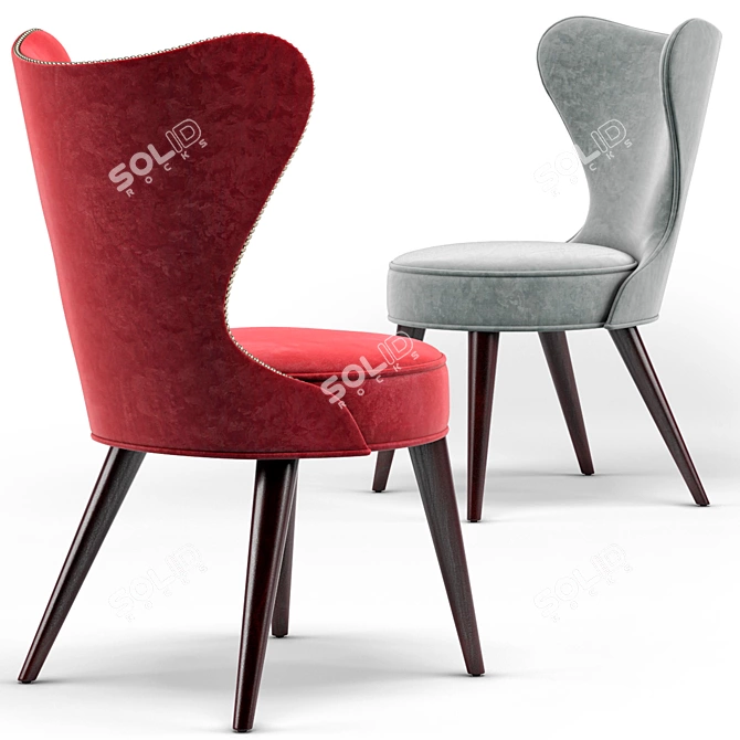  Elegant Maribella Chair - Exquisite Comfort 3D model image 2