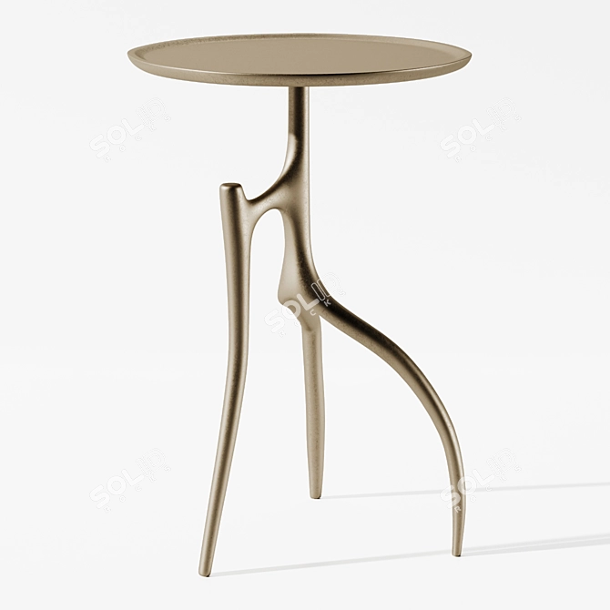 Sleek Branche Table: Elegant Design 3D model image 3