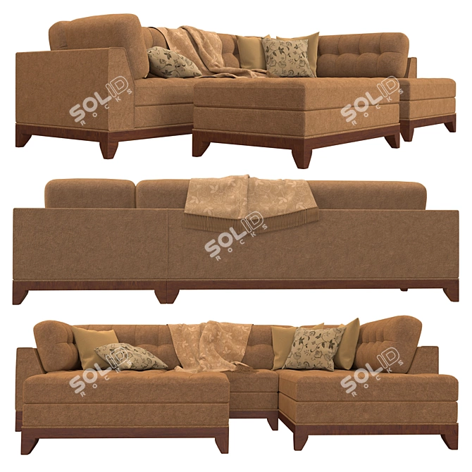 2013 Sofa Set: Modern Design, 3D Max +(OBJ, FBX) 3D model image 3