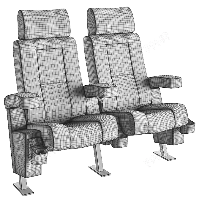 Ferco Paragon 918: Ultimate Cinema Comfort 3D model image 5