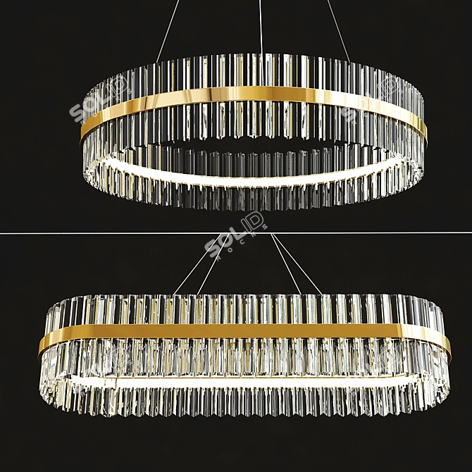 SALMINA Type B - Stylish Design Lamp 3D model image 1