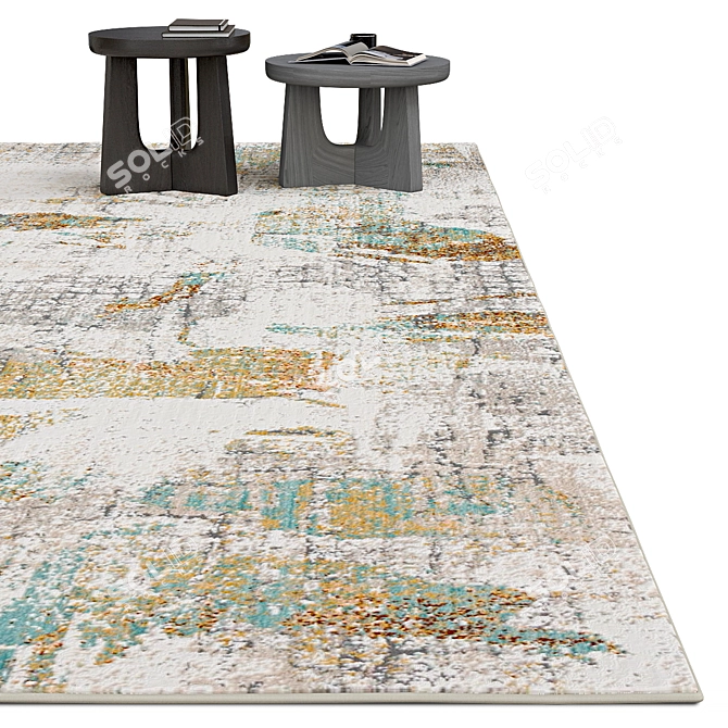 Luxury Carpets Set #7 3D model image 4