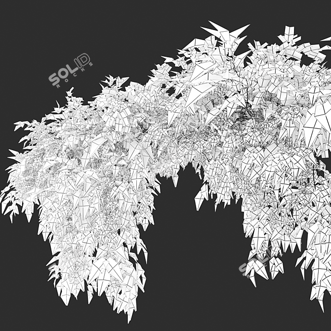 3m Hanging Plant: Realistic, Versatile, Vray & Corona materials 3D model image 4