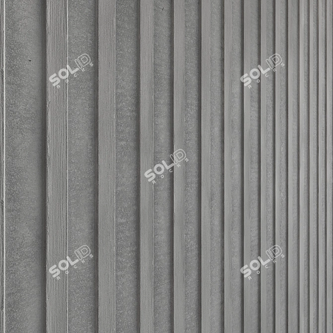 Premium Fiber Cement Panels: Textures for Exteriors & Interiors 3D model image 2