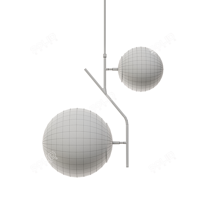 Elegant Kaft Design Lamps 3D model image 2