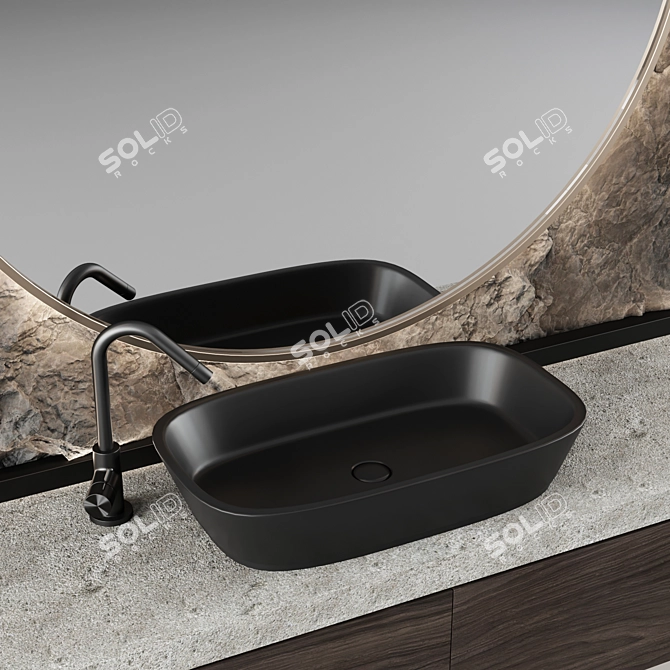 Bathroom Console No. 5 - Versatile and Stylish 3D model image 3