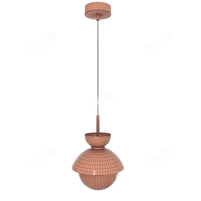 Modern Nordic Pendant Lamp - G9 3D model image 6
