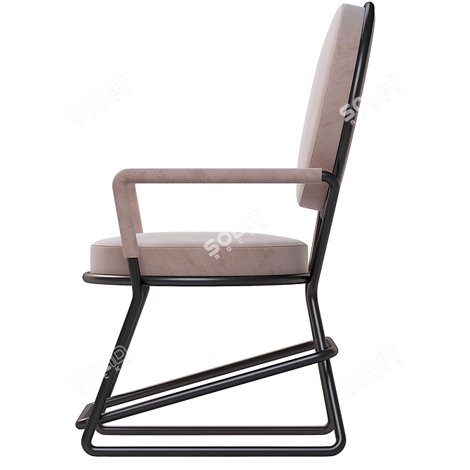 Modern Armchair: 3Ds Max 2014, Corona 2 3D model image 3