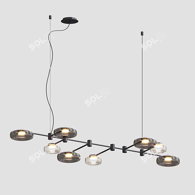 Cattelan Circuit: Stylish Lighting Solution 3D model image 2