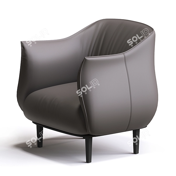  Modern Loft Armchair | Stylish Designer Furniture 3D model image 2