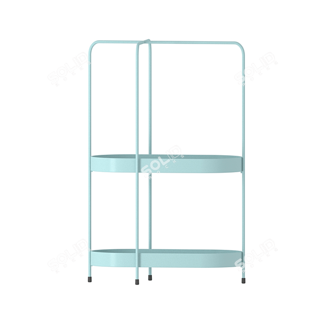 Modern Sulvik Shelf: Sleek Design for Stylish Organization 3D model image 2