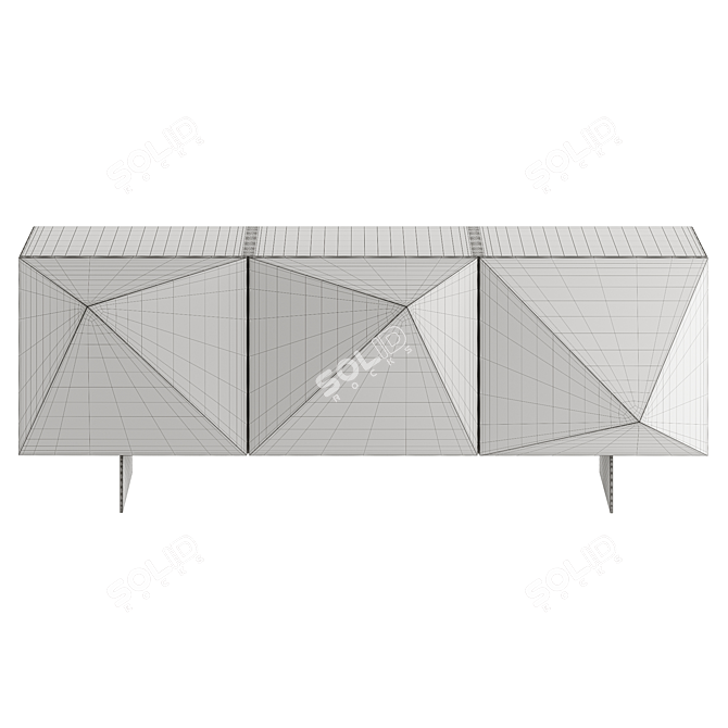 Cattelan Kayak 2021 Lacquer Storage 3D model image 6