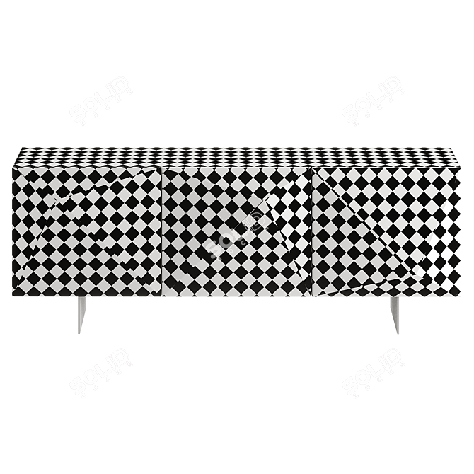 Cattelan Kayak 2021 Lacquer Storage 3D model image 7