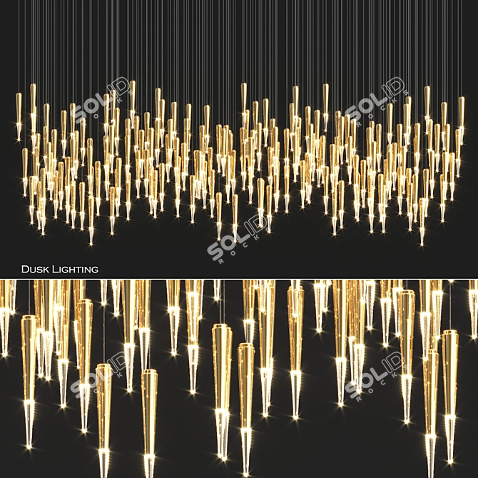 Elegant Dusk Lighting Solution 3D model image 1