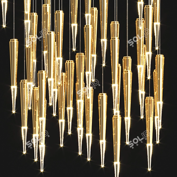 Elegant Dusk Lighting Solution 3D model image 2