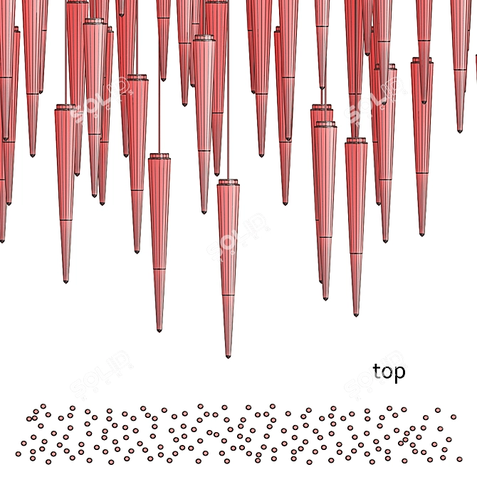 Elegant Dusk Lighting Solution 3D model image 4