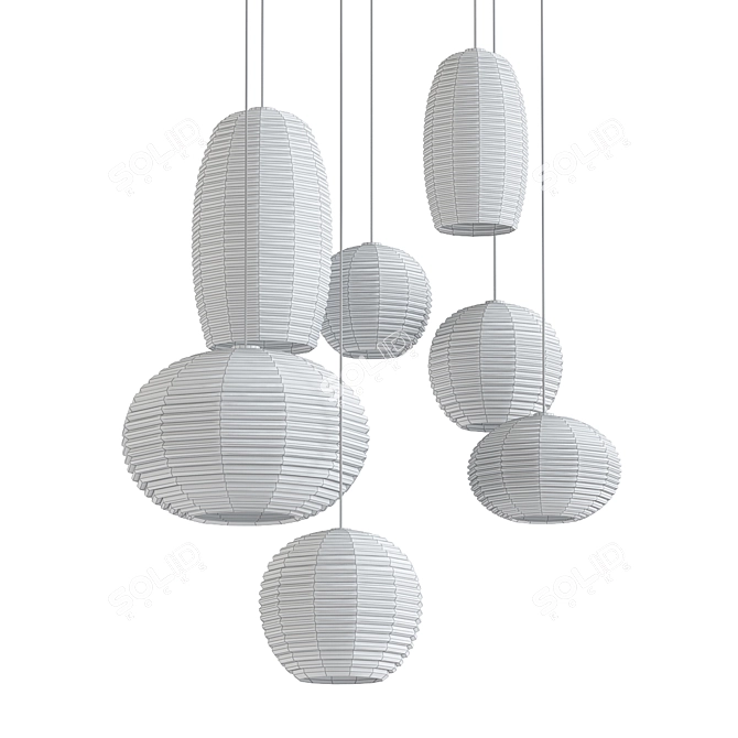  Exquisite Lucia Chandelier 3D model image 2