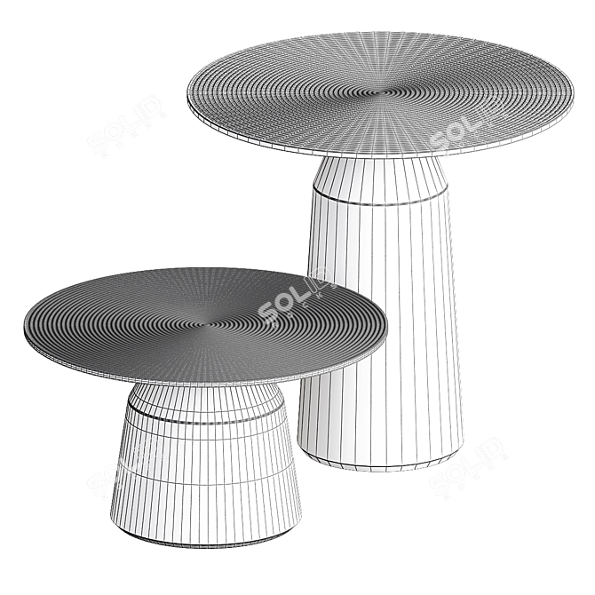 Astonishing Vertigo Coffee Table 3D model image 3