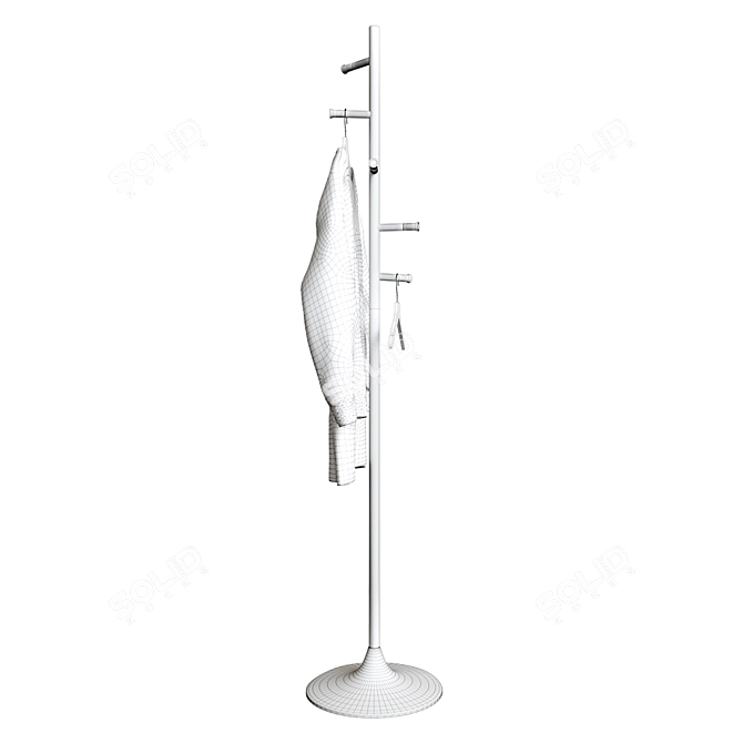 La Forma 175cm Hanger: Elegant Storage Solution 3D model image 2