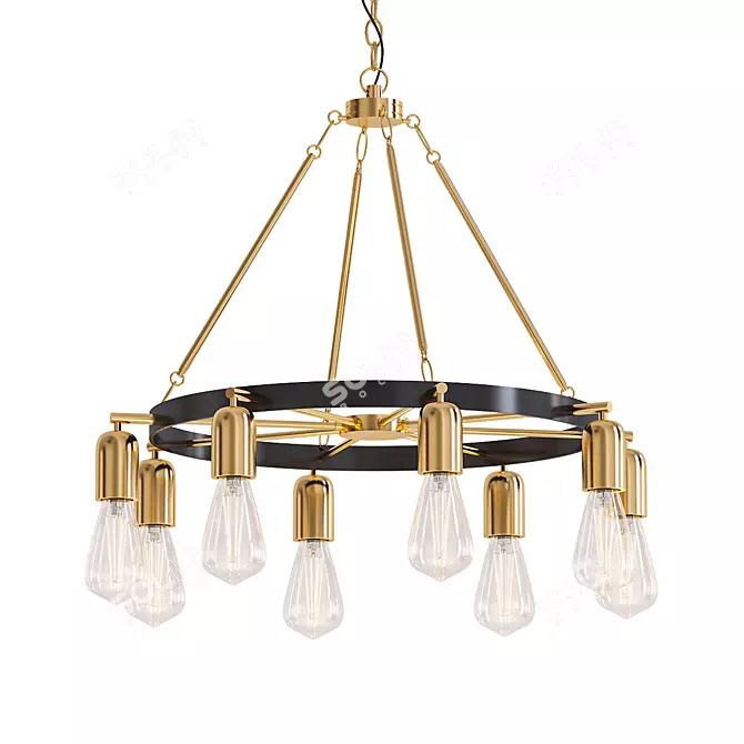 DULEEK Modern Pendant Light 3D model image 1