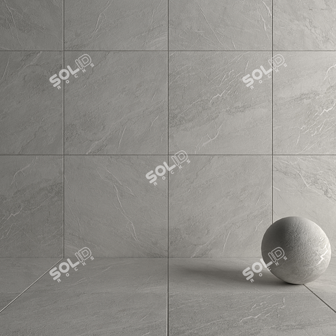 Savoy Moon: Stunning 120x120 Tiles 3D model image 4