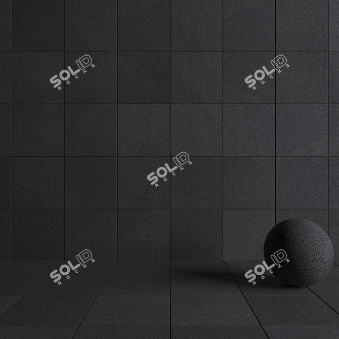 Flaviker River Lead: Stylish Wall and Floor Tiles 3D model image 4