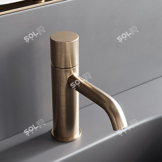 Ceramica Cielo Elle Oval Washbasin 3D model image 4