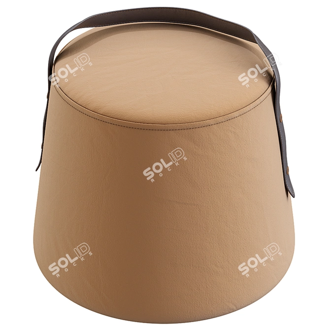  Stylish Pouf Tui – Modern Home Accessory 3D model image 3