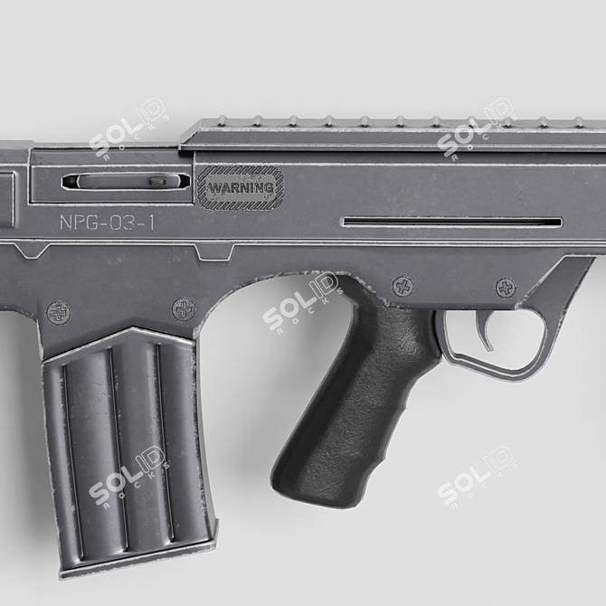 Ultimate Firepower: Gun Pack 3 3D model image 2