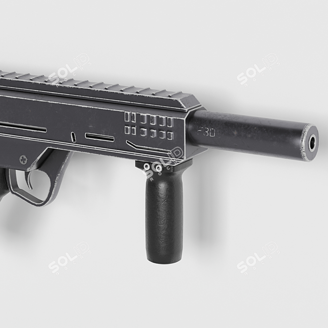 Ultimate Firepower: Gun Pack 3 3D model image 3