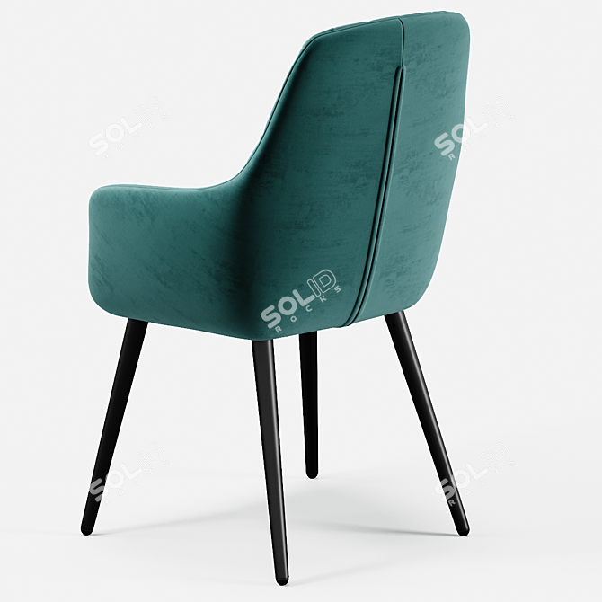 Ardeko AROOMA Chair: Stylish and Compact Design 3D model image 3