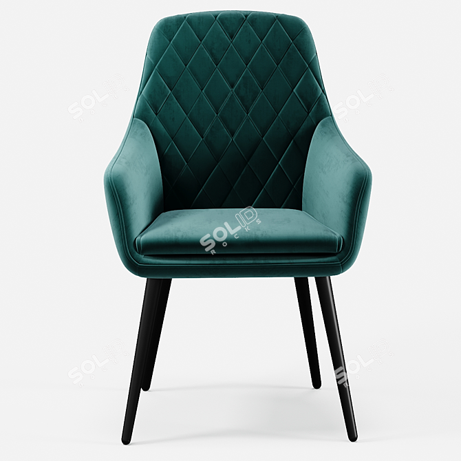 Ardeko AROOMA Chair: Stylish and Compact Design 3D model image 4