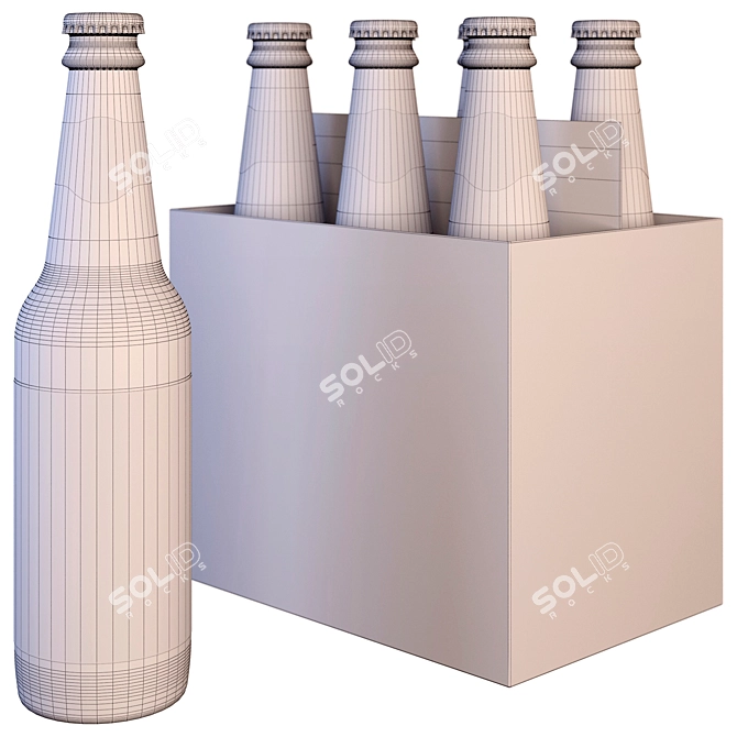 Stony Creek Seasonal Beer: Unwrapping Refreshment 3D model image 5