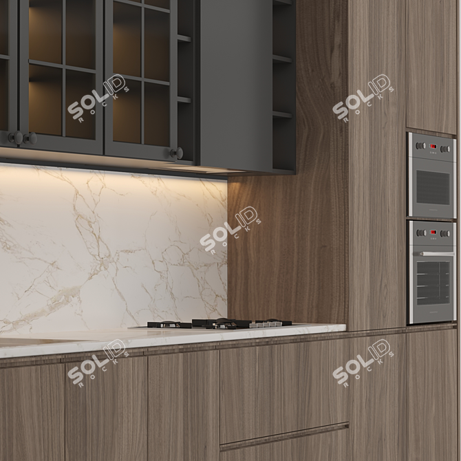 Modern Kitchen 2015: V-Ray, Corona | 3Ds Max, FBX 3D model image 3