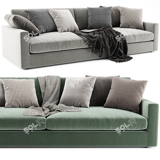 Modern Linteloo Fabio Sofa 3D model image 1