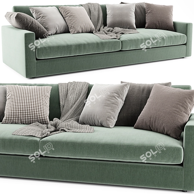 Modern Linteloo Fabio Sofa 3D model image 3