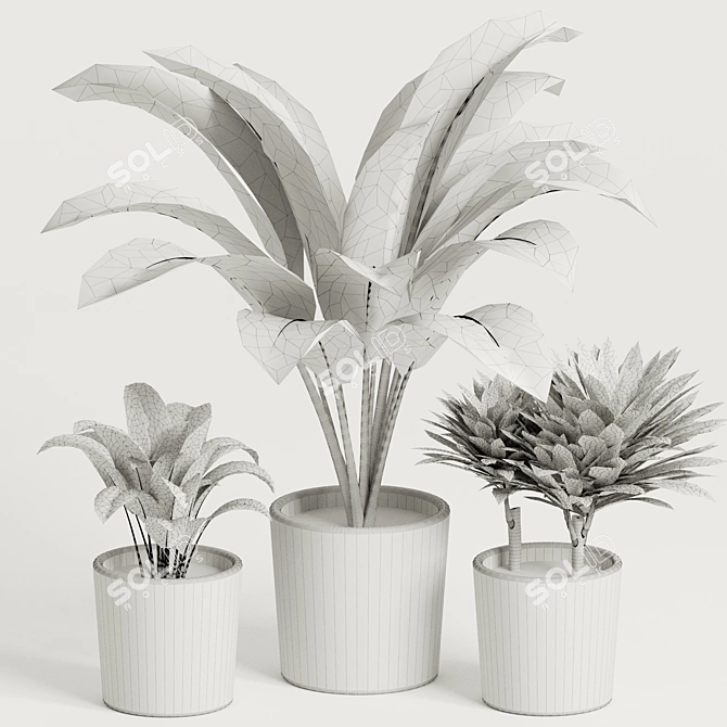 Greenery Delight: Plants Collection 3D model image 3