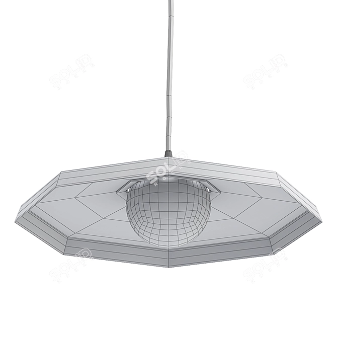 Elegance Illuminated: The SEDGE Pendant Light 3D model image 2