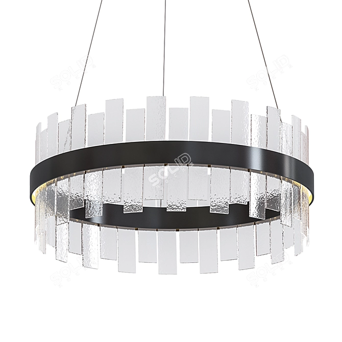 Modern Hanging Chandelier 101179 3D model image 1