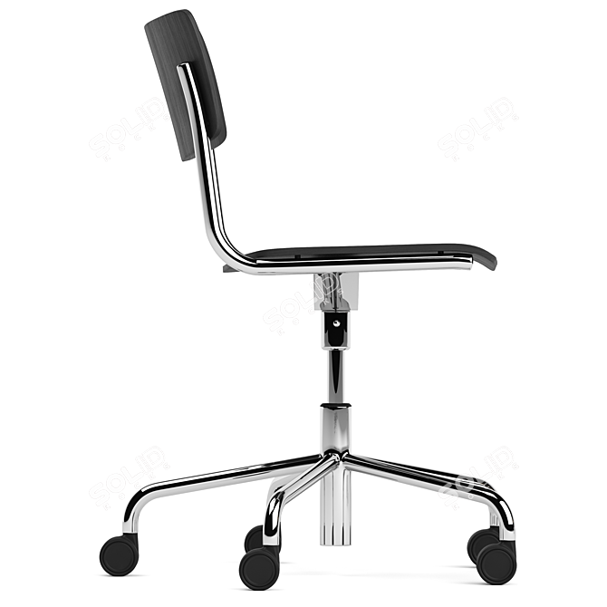 Modern Thonet S 43 DR Office Chair 3D model image 4