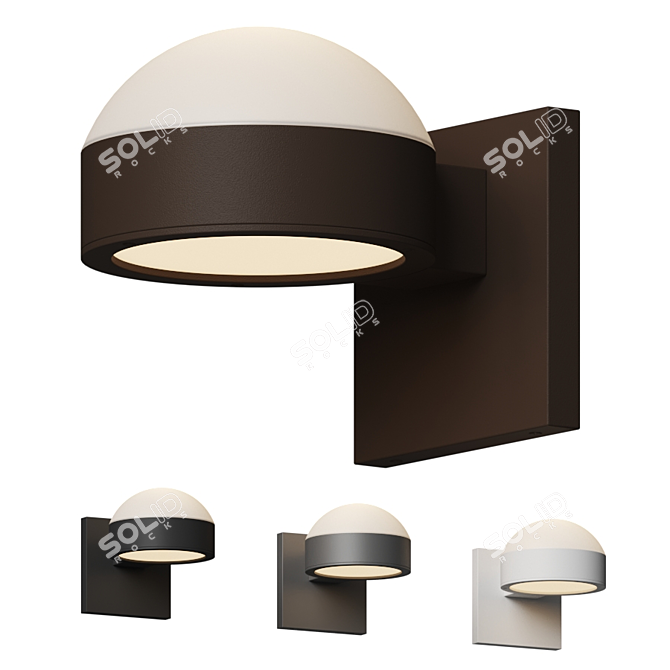 Reals Outdoor Downlight: Elegant Design, Premium Quality 3D model image 6